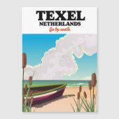 オランダ テセル島 旅行ポスター (正面)