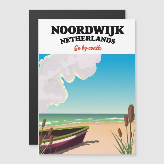 オランダ ノールトヴェイクの旅行ポスター (正面/裏面)
