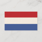 オランダ-ビジネス 名刺 (裏面)