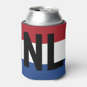 オランダ – フラグと省略形 缶クーラー (缶正面)