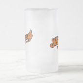 オランダ フロストグラスビールジョッキ (中央)