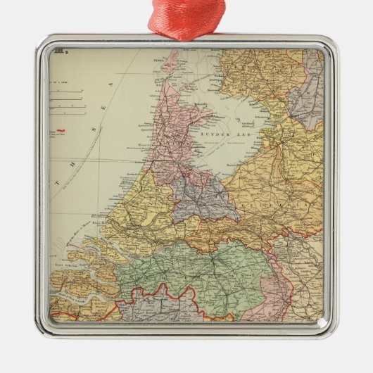 オランダ、ベルギー2 メタルオーナメント (正面)