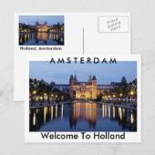 オランダ ポストカード (正面/裏面)