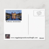 オランダ ポストカード (裏面)