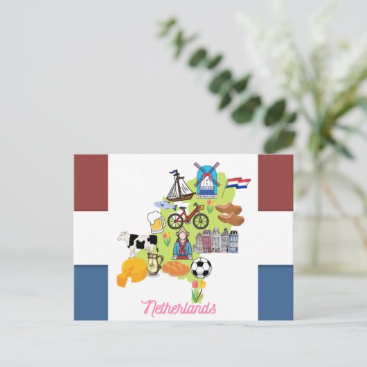 オランダ ポストカード (スタンド正面)