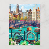 オランダ ポストカード アムステルダム 旅行 (正面)