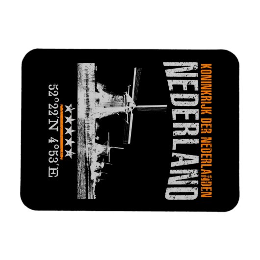 オランダ マグネット (横)