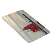 オランダ・ミシガンでビッグレッドとして知られる灯台 マグネット (右側)