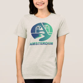 オランダ ヨーロッパ アムステルダム トライブレンドTシャツ