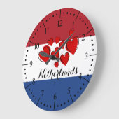 オランダ ラージ壁時計 (傾斜)