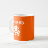 オランダ レトロ コーヒーマグカップ (正面左)