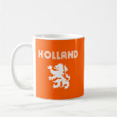 オランダ レトロ コーヒーマグカップ (左)