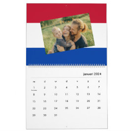 オランダ | 写真の追加2025 Hollandフラグ カレンダー
