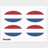 オランダ 楕円形シール (シート)