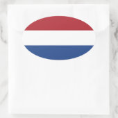 オランダ 楕円形シール (バッグ)