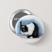 オランダ 缶バッジ (正面&裏面)