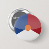 オランダ 缶バッジ (正面&裏面)