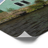 オランダ，風車， Zaanse Schans,オランダ3 ポスター (角)
