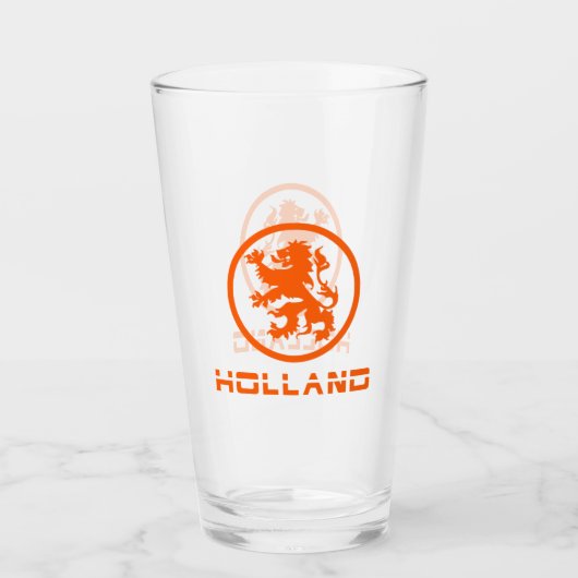 オランダ 飲料 タンブラーグラス (正面)
