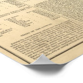 オランダ、Beligium Atlasの地図 ポスター (角)