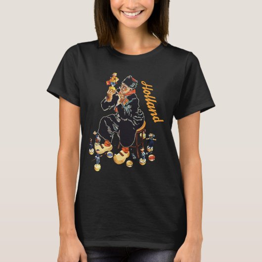 オランダ Netherlands Toymaker Red Travel Tシャツ (正面)