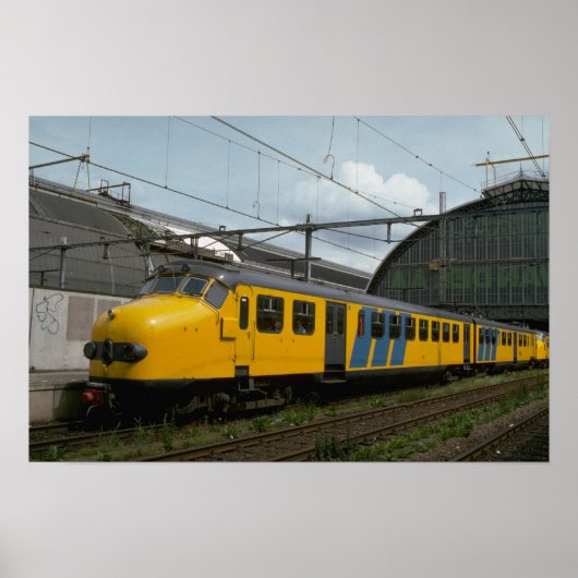 オランダ、Ry MU電気自動車 ポスター (正面)