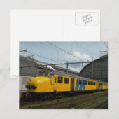 オランダ、Ry MU電気自動車 ポストカード (正面/裏面)