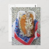 オランダBroodje生のニシンと玉ねぎポストカード ポストカード (正面/裏面)