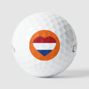 オランダHeartflag on Orange css gbcnt ゴルフボール