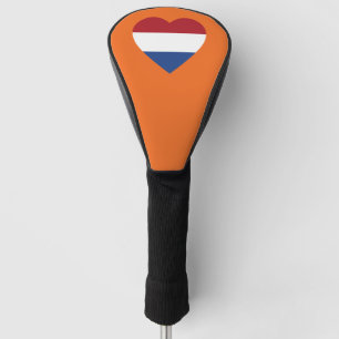 オランダHeartflag on Orange dccnt ゴルフヘッドカバー