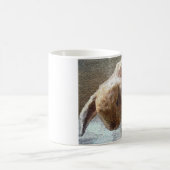 オランダLOPの耳付つきのウサギのマグ コーヒーマグカップ (中央)