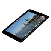 オランダZaandijk風車3D赤シアンアナグリフ マグネット (左側)