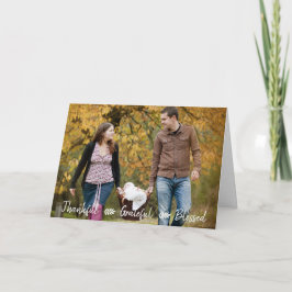 オラン感謝の写真賛美感謝感謝祭 カード