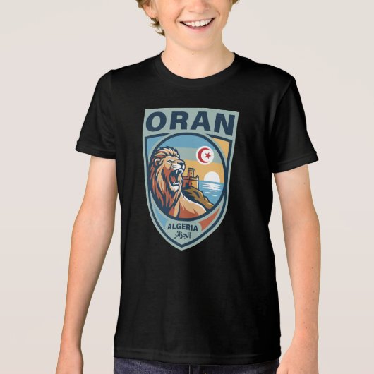 オラン アルジェリア 北アフリカ トライブレンドTシャツ (正面)