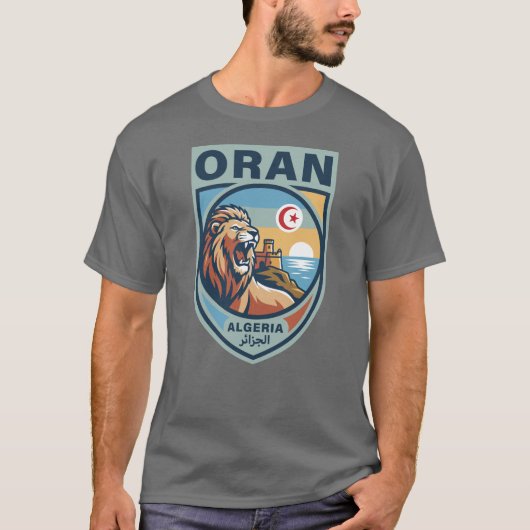 オラン アルジェリア 北アフリカ Tシャツ (正面)