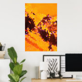 オラージジュース ポスター (ホームオフィス)