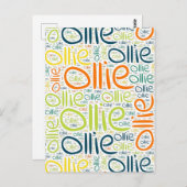 オリィ ポストカード (正面/裏面)