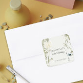 オリエエレガントンタル60thバースデーパーティー封筒用シール スクエアシール