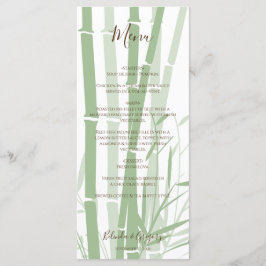 オリエエレガントントバンブ結婚ーズ メニュー