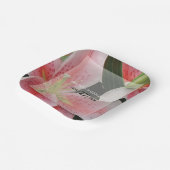 オリエエレガントントリリー結婚ズ ペーパープレート (傾斜あり)