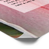 オリエエレガントンユリ結婚ーの座席表 ポスター (角)