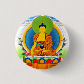 オリエカッコいいントチベットタンカタトゥオカアクソバヒア 缶バッジ (正面)