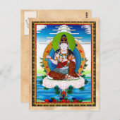 オリエカッコいいントチベットタンカマハッカラヴァジュラ ポストカード (正面/裏面)