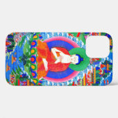 オリエカッコいいントマンダラマハバイロカナ神 Case-Mate iPhoneケース (裏面 (横))