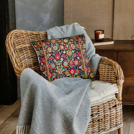 オリエカラフルントラグの外観 クッション