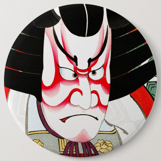 オリエクールントの日本の柴羅木龍 缶バッジ (正面)