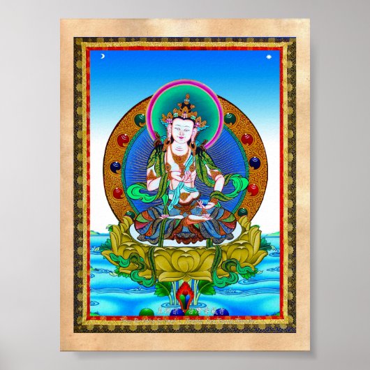 オリエクールントチベットタンカヴァジュラサタトゥーオ ポスター (正面)