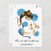 オリエクールントツイ日本のンブロンホワイトコイフィッシュ ポストカード (正面/裏面)