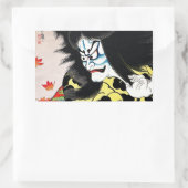 オリエクールント戸隠日本の刺青 長方形シール (バッグ)