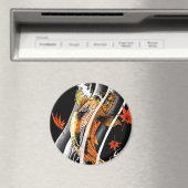 オリエクールン日本のコイラッキーカープウォーターインク マグネット (インサイチュ (食洗機))